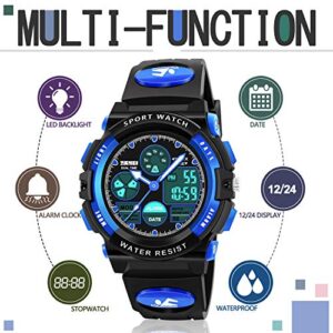 Boy Digital Watch Gifts for 5-15 Year Old Boys Girl Teen, Toys 6-16 Present Kids Age