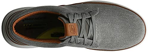 Skechers mens Skechers Men s Moreno Canvas Oxford Shoe, Beige (Tpe 578), 10.5 US