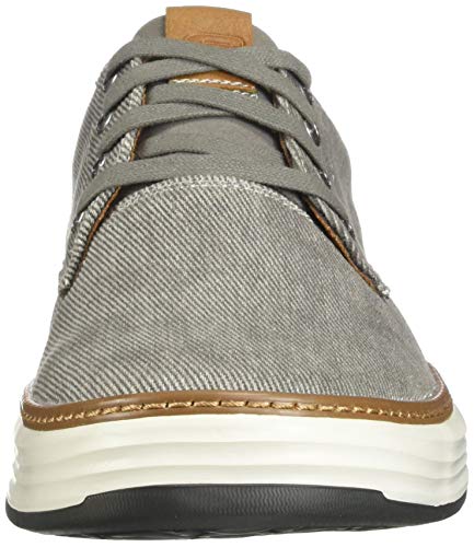 Skechers mens Skechers Men s Moreno Canvas Oxford Shoe, Beige (Tpe 578), 10.5 US