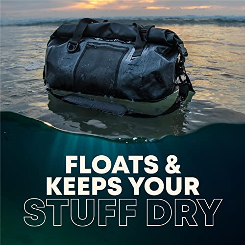 Earth Pak Waterproof Duffel Bag- Perfect for Any Kind of Travel, Lightweight, 50L / 70L / 90L / 120L Sizes - Large Storage Space, Durable Straps and Handles, Heavy Duty Material to Keep Your Gear Dry