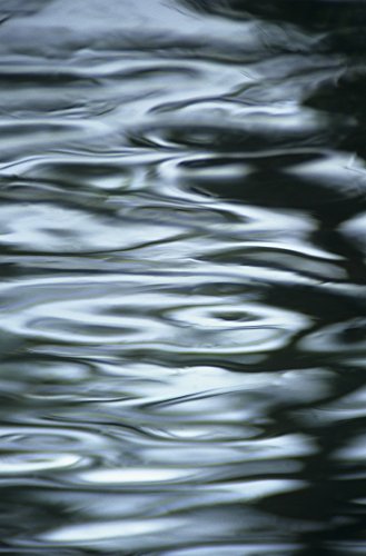 Posterazzi Silver Water Ripples And Light Reflections. Poster Print, (22 x 34)