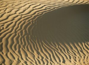 posterazzi ripples in sand dune close up poster print, (36 x 26)