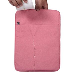 14-15 Inch Laptop Sleeve Bag Waterproof Shockproof Notebook Case for Acer Chromebook 14/Acer Aspire 14", HP Steam 14/HP Chromebook 14, MacBook Pro 15"/15.4", LG Gram 14, 14 inch Laptop Bag, Pink