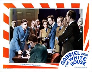 posterazzi gabriel over the white house walter huston mischa auer c. henry gordon 1933 movie masterprint poster print, (28 x 22)