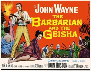 posterazzi the barbarian and the geisha john wayne eiko ando 1958 (c) 20th century fox tm & copyright/courtesy: everett collection movie masterprint poster print, (28 x 22)