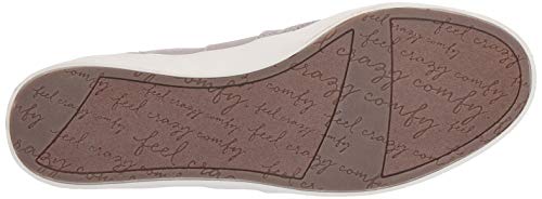 Dr. Scholl's Shoes Women's Luna Sneaker, Grey Cloud Microfiber Perforated, 8.5 US