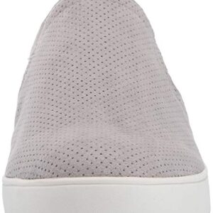 Dr. Scholl's Shoes Women's Luna Sneaker, Grey Cloud Microfiber Perforated, 8.5 US