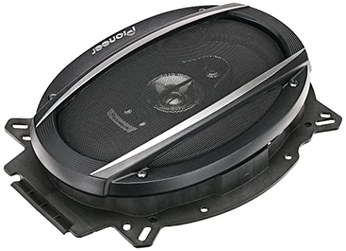 Pioneer TS-A6970F, 4-Way Car Audio Speakers, Full Range, Clear Sound Quality, Easy Installation and Enhanced Bass Response, 6” x 9” speakers