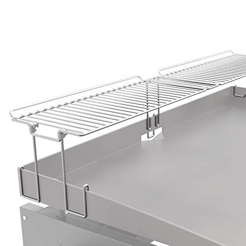 Yukon Glory™ Griddle Warming Rack - Designed for Blackstone Griddles 28" 1517 - New & Improved Design, One-Step Clip on Attachment (Not for Pro-Series)