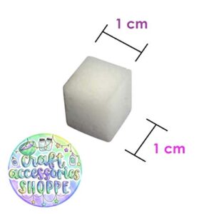 Lily and Lee's Craft Accessories Shoppe Jelly Cubes for Slime - Slime Accessories, Slime Add Ins, Slime Stuff, Slime Mix Ins, Medium (250 Pieces)