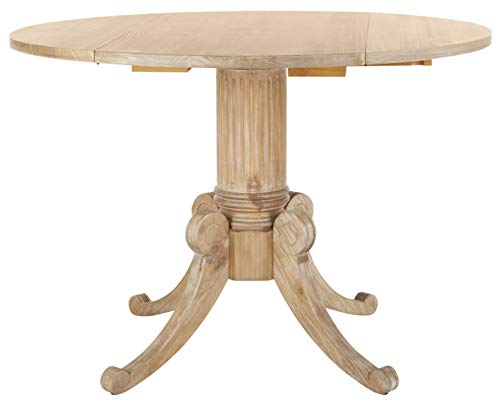 Safavieh Home Forest Traditional Rustic Natural Drop Leaf Dining Table