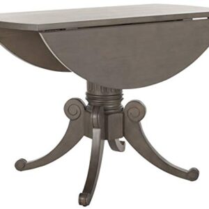 Safavieh Home Forest Traditional Grey Wash Drop Leaf Dining Table