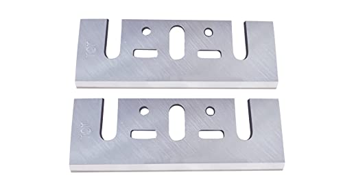 FOXBC 3-1/4 Inch 82mm TCT Carbide Planer Blades Replacement For Makita N1900B, KP0810, XPK01, DeWalt D26676, DW6655, DW680, Bosch 1594 PA1205, Ryobi and most Hand-Held Planer