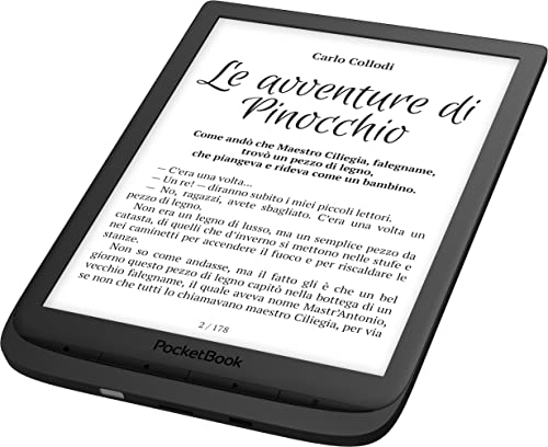 PocketBook InkPad 3 | Large 7.8ʺ Glare-Free & Eye-Friendly E Ink Technology | Touchscreen | Wi-Fi | Text-to-Speech Function | Audio Output | Audiobooks | Adjustable SMARTlight | Micro-SD Slot