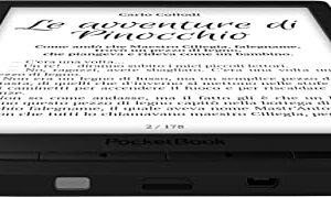 PocketBook InkPad 3 | Large 7.8ʺ Glare-Free & Eye-Friendly E Ink Technology | Touchscreen | Wi-Fi | Text-to-Speech Function | Audio Output | Audiobooks | Adjustable SMARTlight | Micro-SD Slot