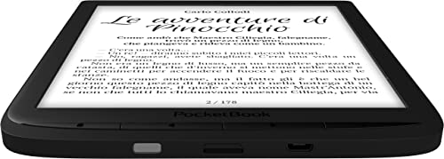 PocketBook InkPad 3 | Large 7.8ʺ Glare-Free & Eye-Friendly E Ink Technology | Touchscreen | Wi-Fi | Text-to-Speech Function | Audio Output | Audiobooks | Adjustable SMARTlight | Micro-SD Slot