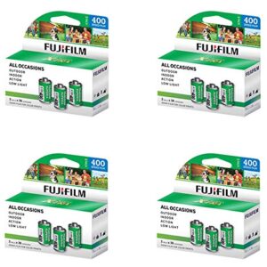 12 Rolls Fuji Superia X-Tra 400 135-36 35mm Film 3pk Color CH by Fujifilm