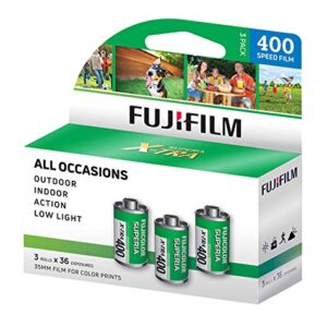 12 Rolls Fuji Superia X-Tra 400 135-36 35mm Film 3pk Color CH by Fujifilm