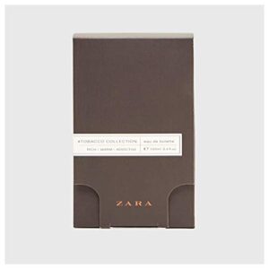 Zara Men’s #TOBACCO COLLECTION RICH/WARM/ADDICTIVE Eau De Toilette 3.4 fl.oz.