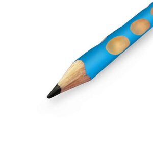 STABILO Easygraph Handwriting Pencils - HB - Right Handed - Light Blue Barrel - Pack of 2