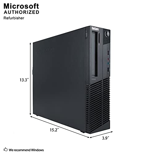 lenovo ThinkCentre M92p Business Desktop Computer - Intel Core i7 Up to 3.9GHz, 16GB RAM, 480 GB SSD, Windows 10 Pro (Renewed)