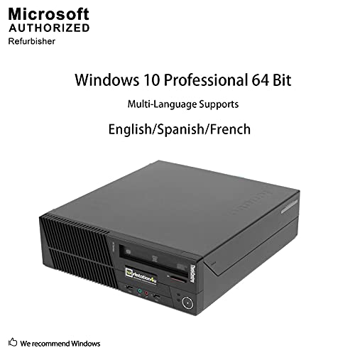 lenovo ThinkCentre M92p Business Desktop Computer - Intel Core i7 Up to 3.9GHz, 16GB RAM, 480 GB SSD, Windows 10 Pro (Renewed)