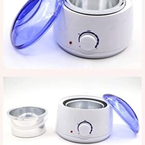 Professional Electric Wax Warmer and Heater for Soft, Paraffin, Warm, Crème and Strip Wax | Wax Melter for Hair Removal with Adjustable Temperature for Salon Quality Results