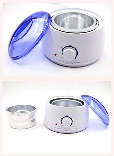 Professional Electric Wax Warmer and Heater for Soft, Paraffin, Warm, Crème and Strip Wax | Wax Melter for Hair Removal with Adjustable Temperature for Salon Quality Results