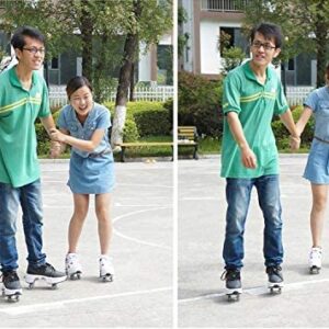 sanheng fire Deformation Parkour Shoes Four Rounds of Running Shoes Roller Skates