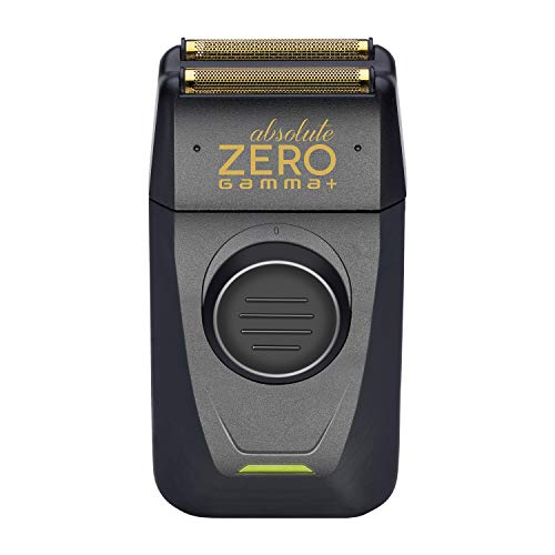 GAMMA+ Absolute Zero Men's Cordless Foil Shaver with Built-in Retractable Trimmer