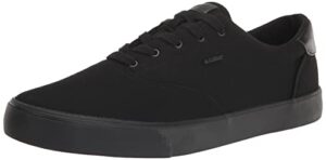lugz men's flip sneaker, black, 10.5