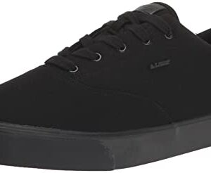 Lugz Men's Flip Sneaker, Black, 10.5