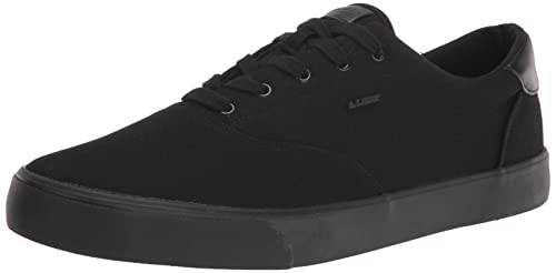 Lugz Men's Flip Sneaker, Black, 10.5