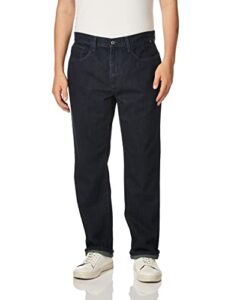 nautica mens nautica men's relaxed fit pant jeans, marine rinse, 40w x 30l us
