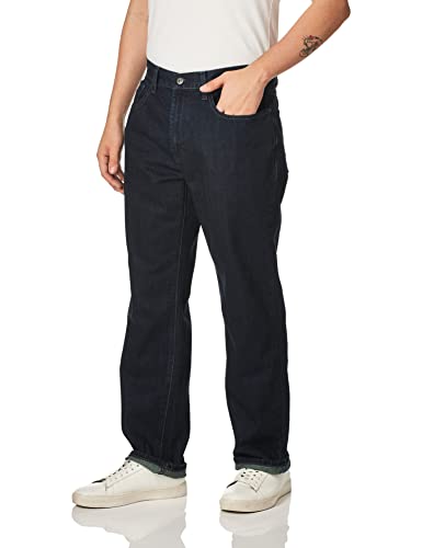 Nautica mens Nautica Men's Relaxed Fit Pant Jeans, Marine Rinse, 40W x 30L US