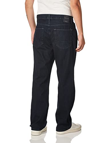 Nautica mens Nautica Men's Relaxed Fit Pant Jeans, Marine Rinse, 40W x 30L US