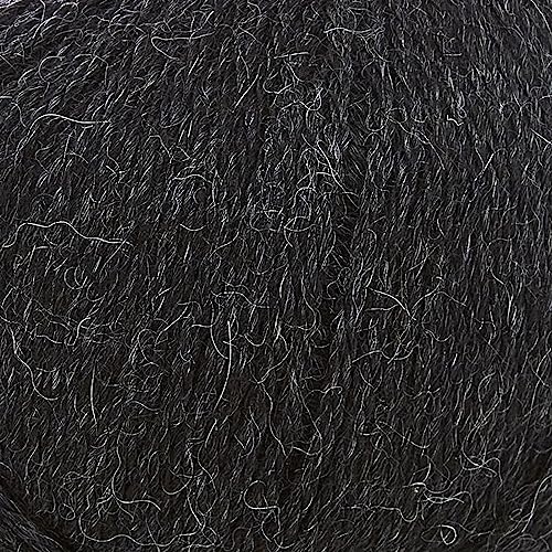 100% Baby Alpaca Yarn Wool Set of 3 Skeins DK Weight - Made in Peru - Heavenly Soft and Perfect for Knitting and Crocheting (Charcoal Gray, DK)