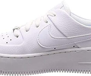 Nike Womens WMNS Air Force 1 Sage Low AR5339 100 Triple White - Size 9W