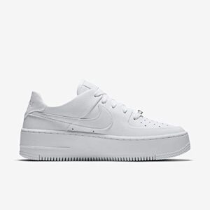 Nike Womens WMNS Air Force 1 Sage Low AR5339 100 Triple White - Size 9W