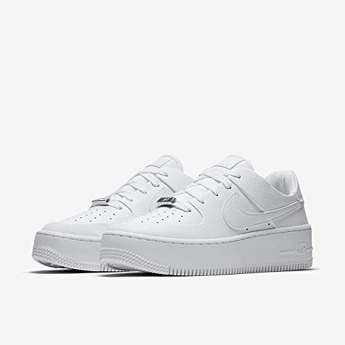 Nike Womens WMNS Air Force 1 Sage Low AR5339 100 Triple White - Size 9W