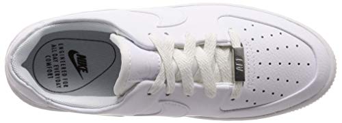 Nike Womens WMNS Air Force 1 Sage Low AR5339 100 Triple White - Size 9W