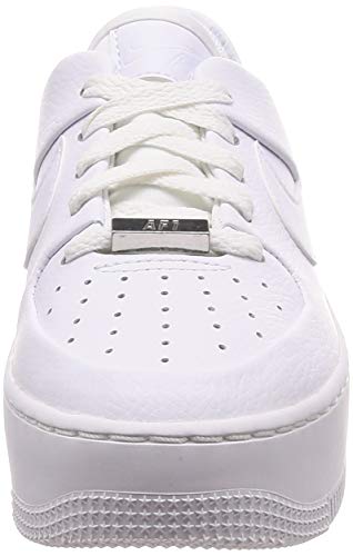 Nike Womens WMNS Air Force 1 Sage Low AR5339 100 Triple White - Size 9W