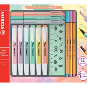 STABILO Highlighter Pastel - Highlighter Set