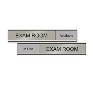 Exam Room Slider Sign, 6" x 1" "Available/In Use" - Made in the USA!