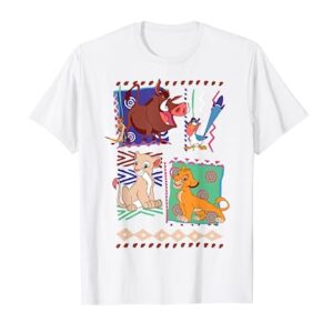 Disney Lion King Simba And Timon Graphic T-Shirt T-Shirt