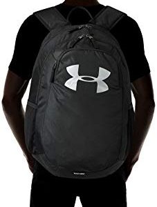 Under Armour Adult Scrimmage Backpack 2.0 , Black (001)/Silver , One Size Fits All