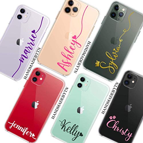 Name Clear Samsung galaxy S23 ultra S22+ S21 Plus S21 Ultra iPhone 15 Pro max iPhone 14 Plus 13 pro iphone 12 11 mini | Gifts for her Mother Women Daughter Friends