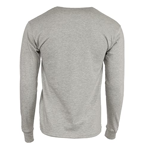 Champion Mens Long-Sleeve Ringspun T-Shirt (CP15) -Oxford GRE -2XL