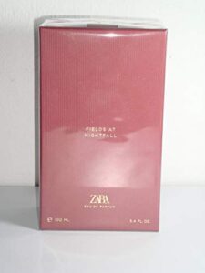 new zara fields at nightfall edp 100 ml (3.4 fl. oz). eau de parfum for woman