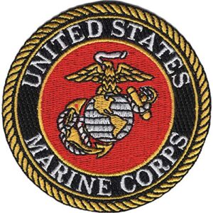 united states marine corps small emblem patch
